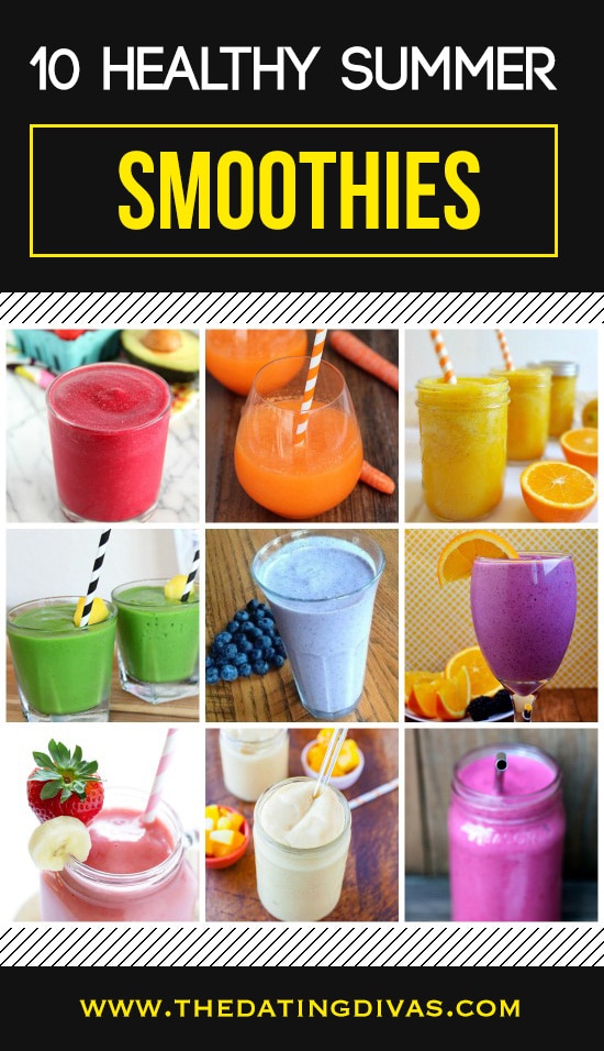 10 Healthy Summer Smoothies