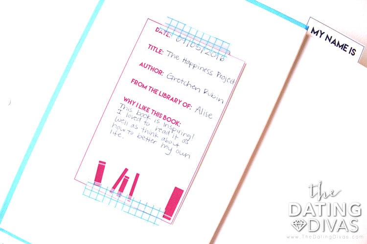 Back To School Party Book Insert