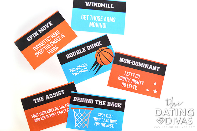 Dunk challenges for the Oreo dunk-off.