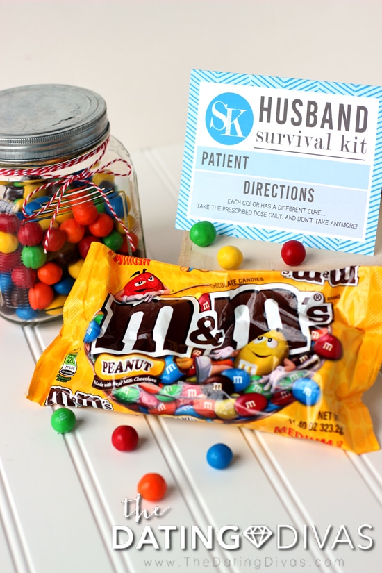 Husband survival kit printable