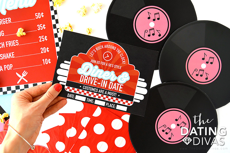 wendy-blastftp3 50's Diner Group Date Invite