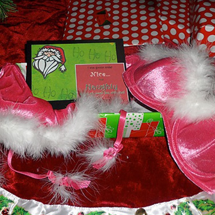 Naughty or Nice Christmas gift tag