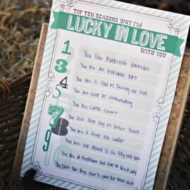 Lucky in Love Printable