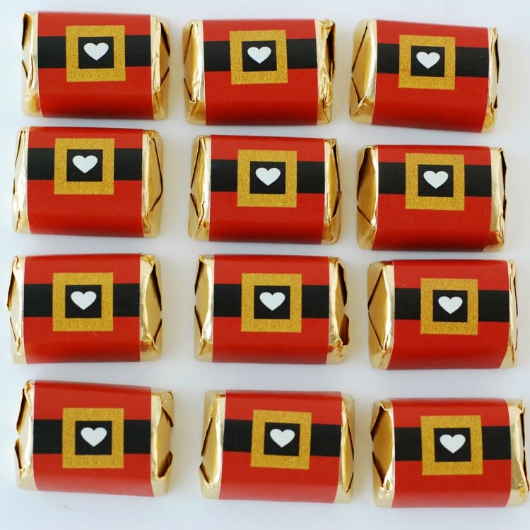 Santa Baby chocolate wraps
