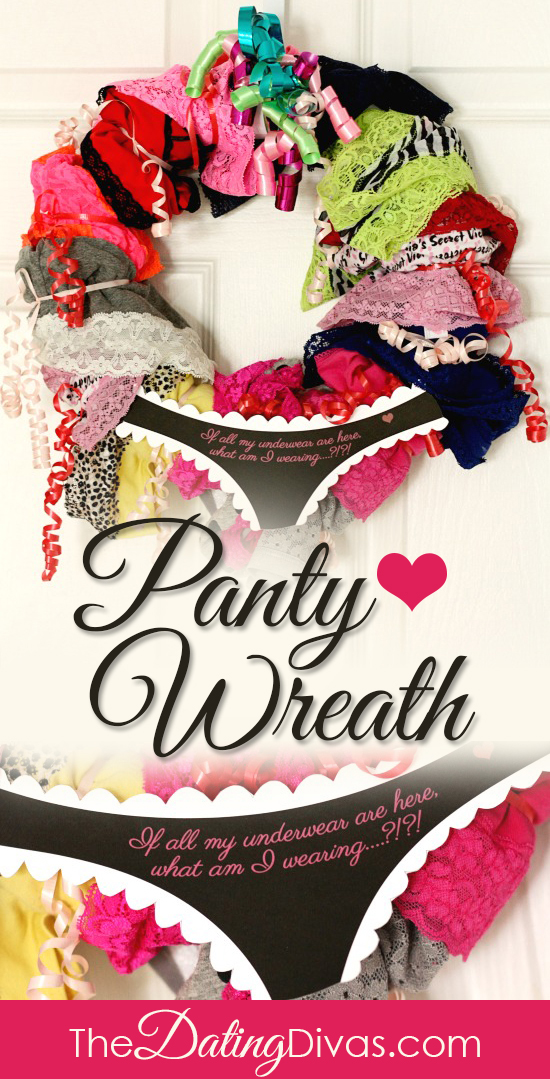 Panty Wreath sexy surprise