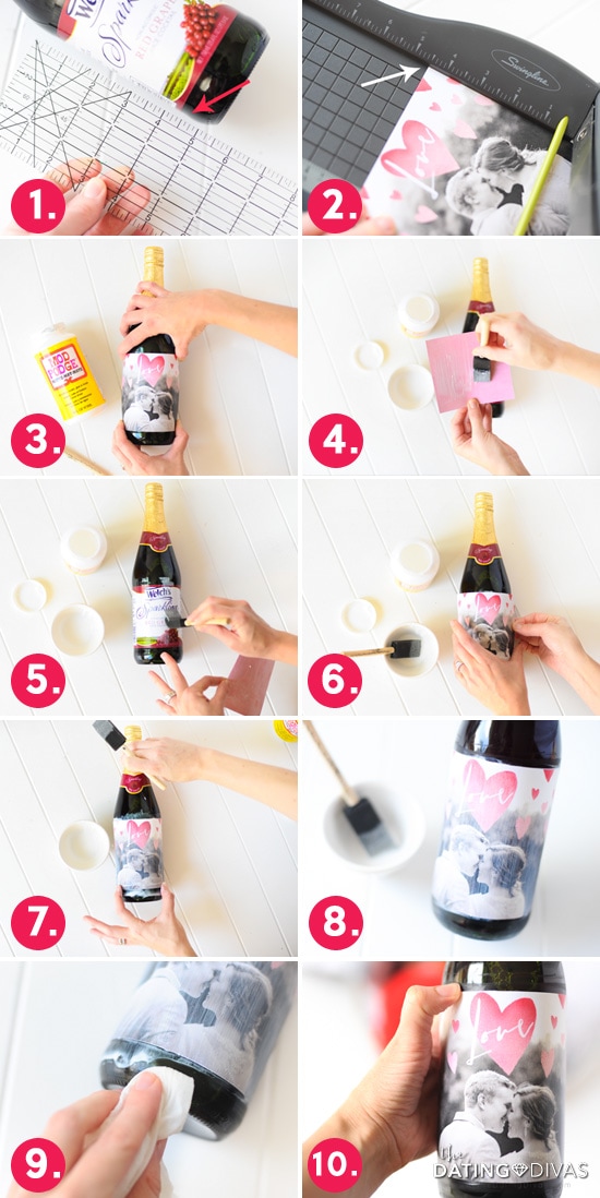 DIY Personalized Wine Bottle Label
