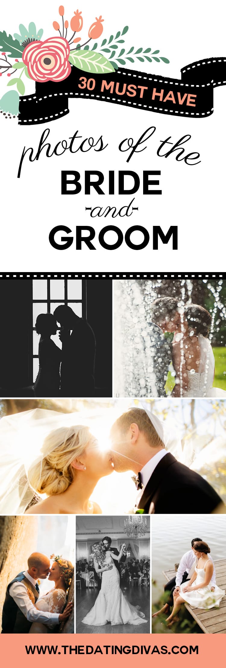 Must have Photos of the Bride and Groom