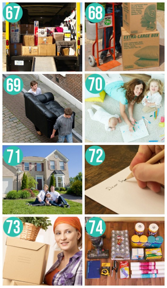 Tips for Moving Day