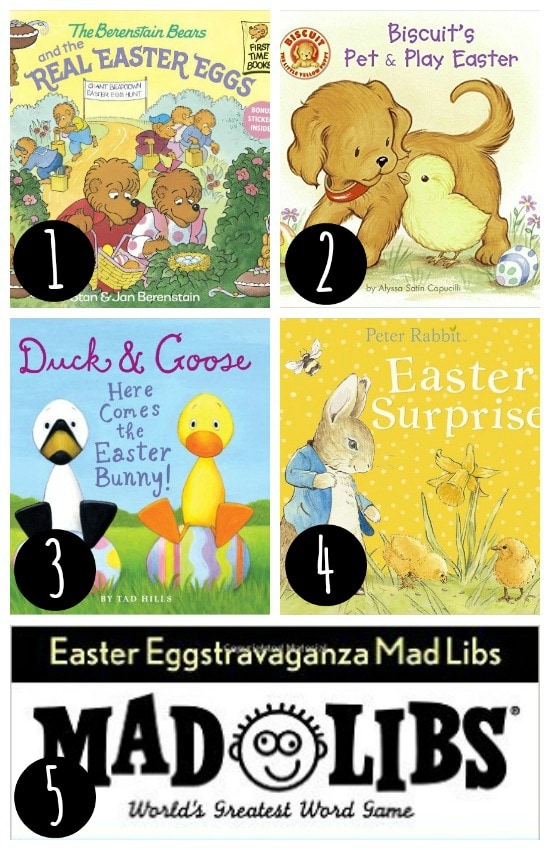Non-Candy Easter Baskets