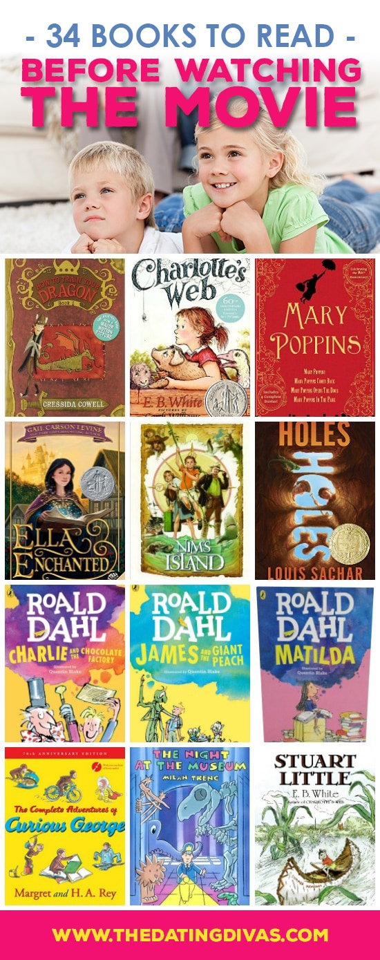 Movie and book combos for the entire family!