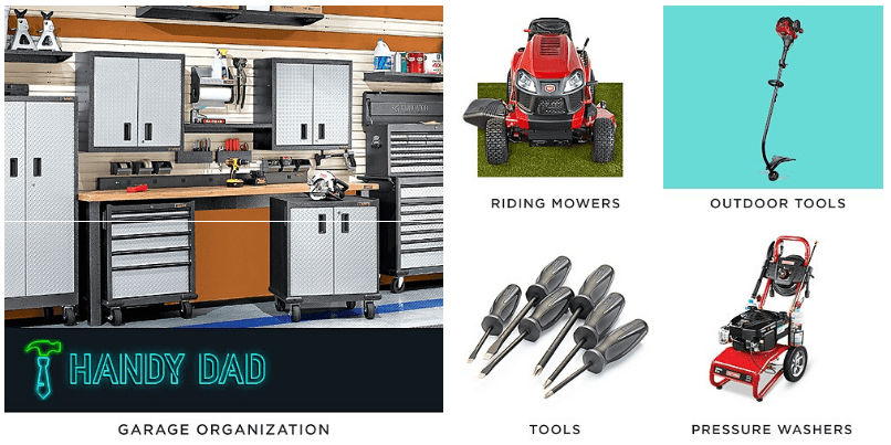 Father's Day Wish List Sears