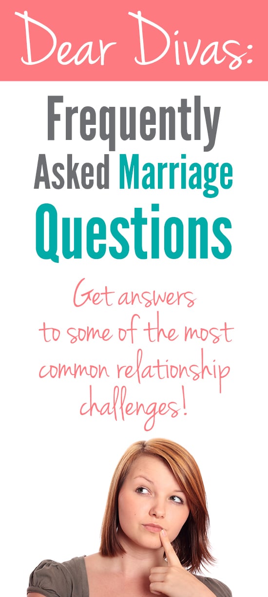 Frequently Asked Marriage Questions