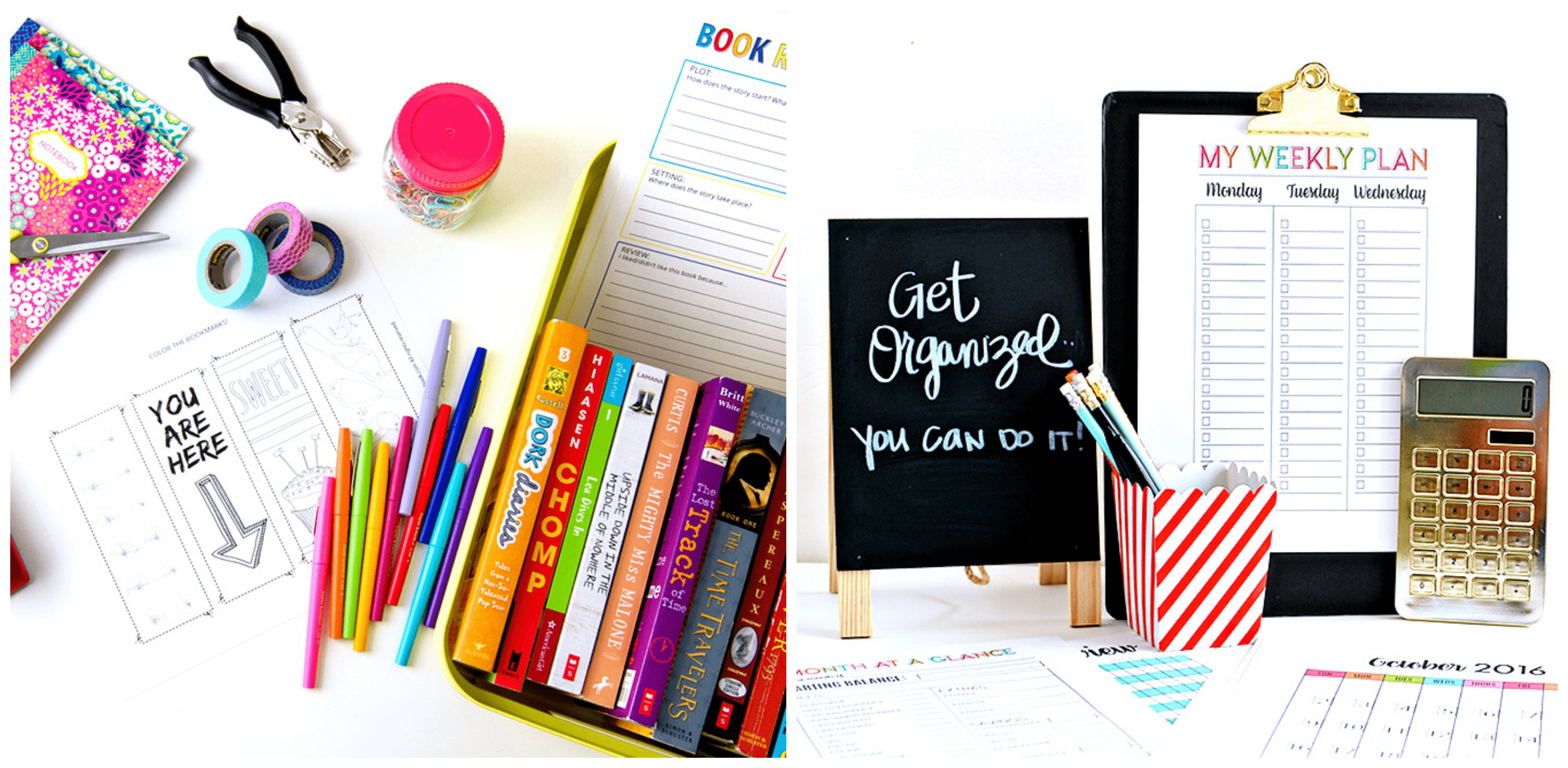 Organization Printables
