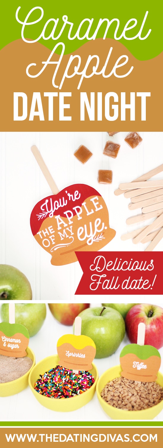 Caramel apples themed party group date night & delicious caramel apple recipes! #TheDatingDivas #CaramelApples