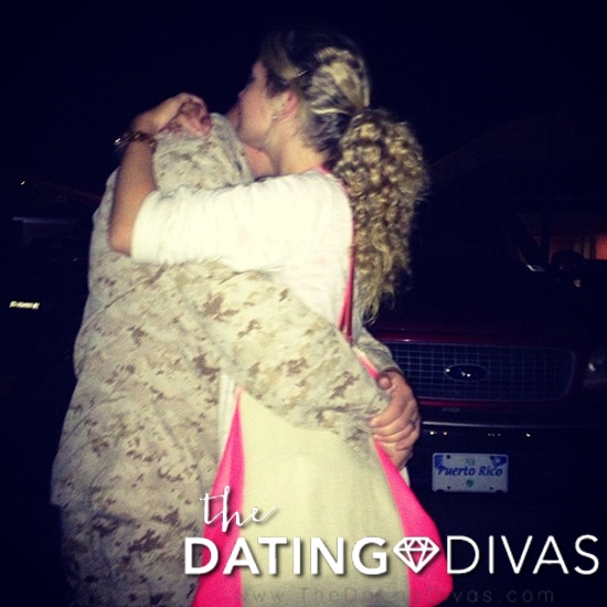 Military Deployment Saying Goodbye