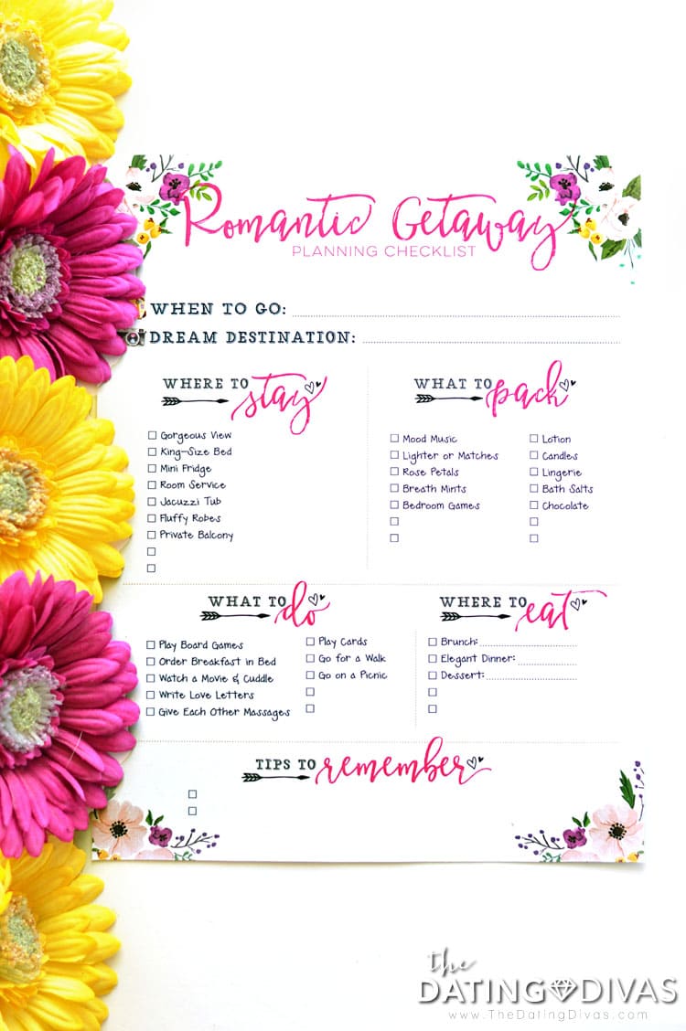 Planning the Perfect Romantic Getaway