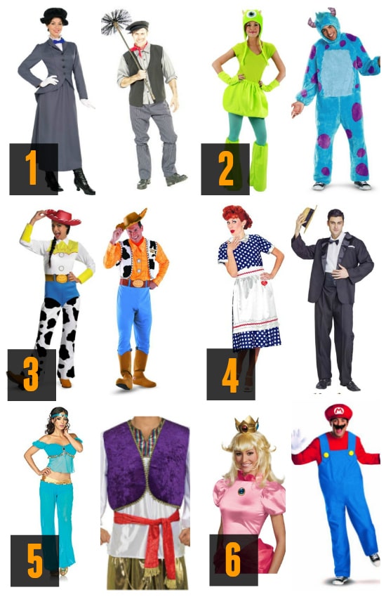 The Best Couple Costumes of Famous Couples