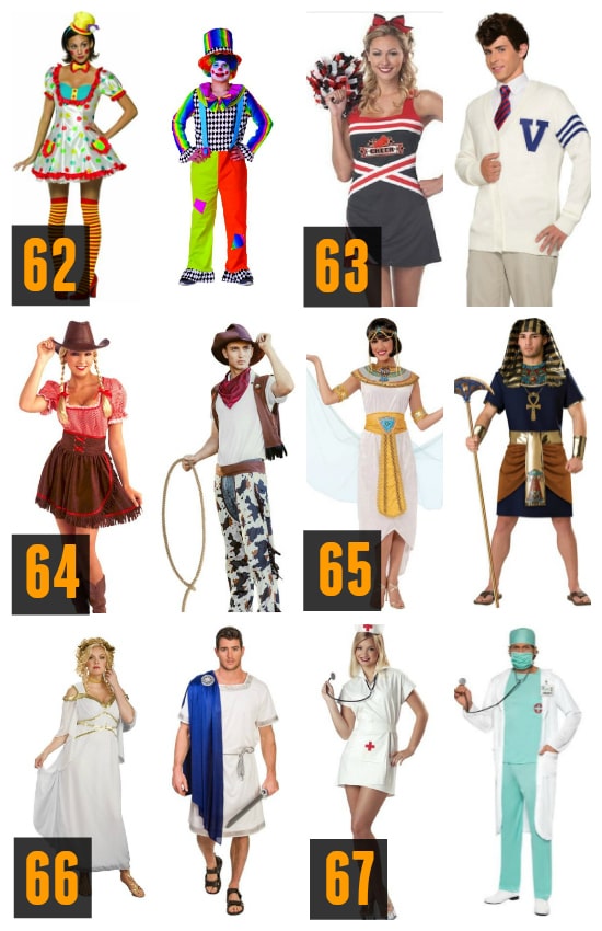 Traditional Couples Halloween Costumes