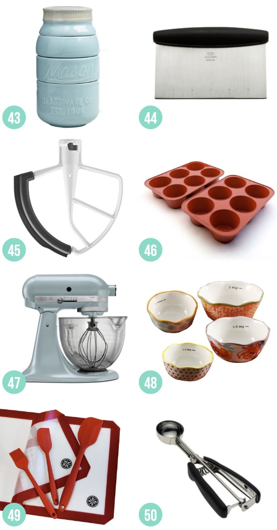 Kitchen-Themed Christmas Gifts - www.TheDatingDivas.com Christmas gifts for the baker in your life is easy as pie! | The Dating Divas