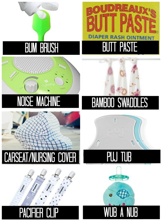 8 must have baby products