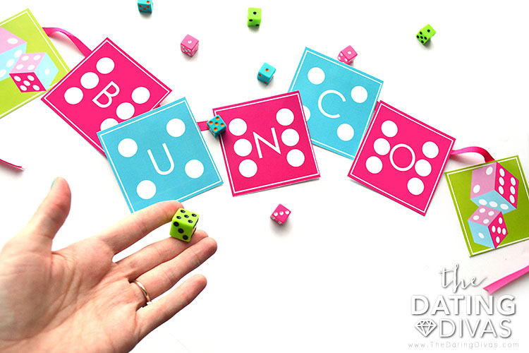 Printable banner to use during a Bunco game - thedatingdivascom.bigscoots-staging.com A banner to use for Bunco game decorations | The Dating Divas