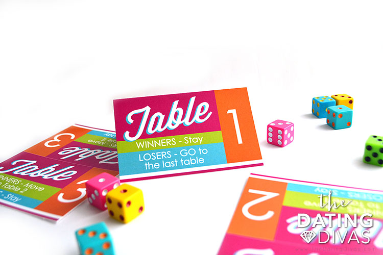 Table cards for a bunco game night - thedatingdivascom.bigscoots-staging.com Bunco game table labels | The Dating Divas