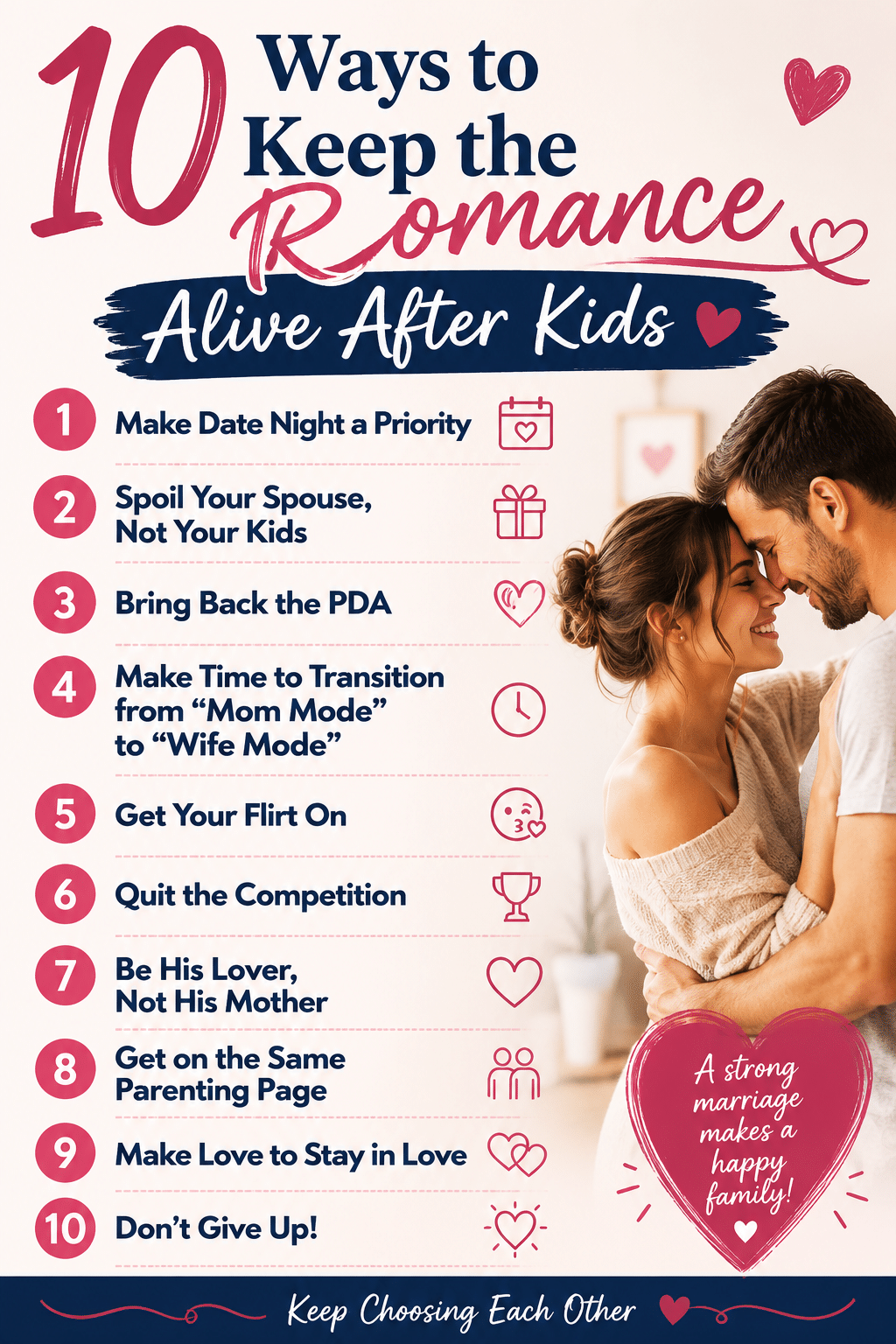 10 Ways to Keep the Romance Alive After Kids