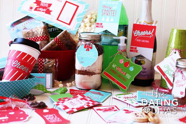 Neighbor Christmas gift ideas kit - dateyourspouse.com Christmas printables and gift ideas for neighbors | The Dating Divas