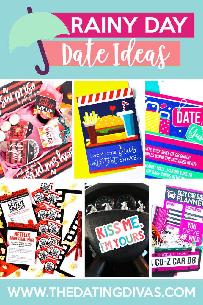 The best rainy day activities for a rainy day date with your spouse. ;) #RainyDayActivities
