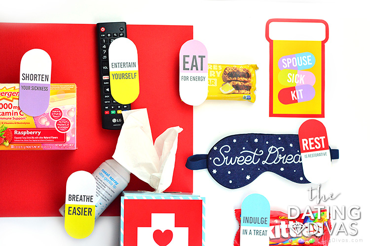 Send love with the spouse sick kit.