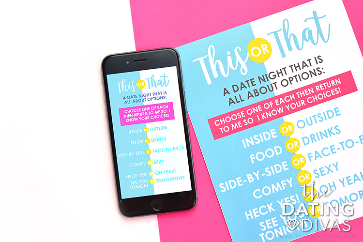 Invitations for This or That Questions date - thedatingdivascom.bigscoots-staging.com This or That Questions Date Night Invites | The Dating Divas