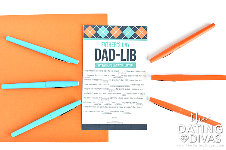 Father's Day Scavenger Hunt Activity Idea