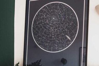 Night sky anniversary gift for him - dateyourspouse.com Sky map anniversary gift for him. | The Dating Divas