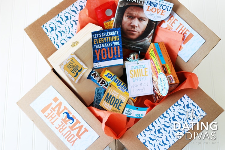 Fun Birthday Box for Him | The Dating Divas