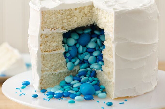 Surprise Inside Cake Gender Reveal Ideas | The Dating Divas