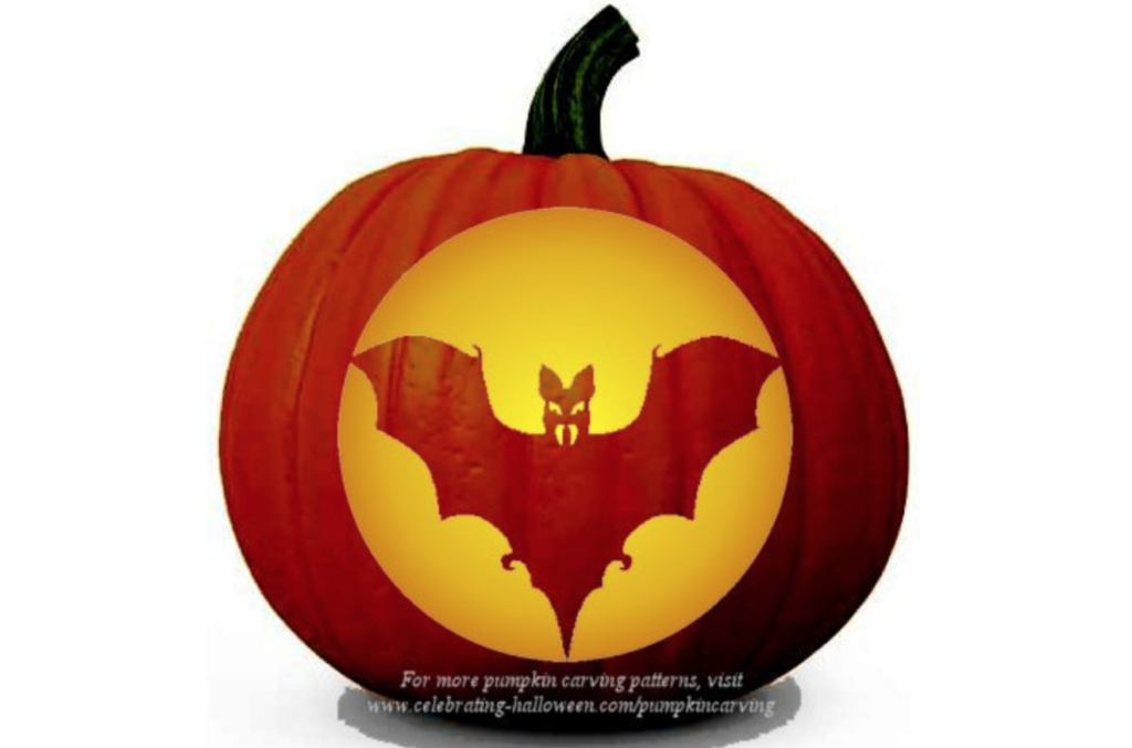 Bat pumpkin - dateyourspouse.com Bat halloween pumpkin carving stencils. | The Dating Divas