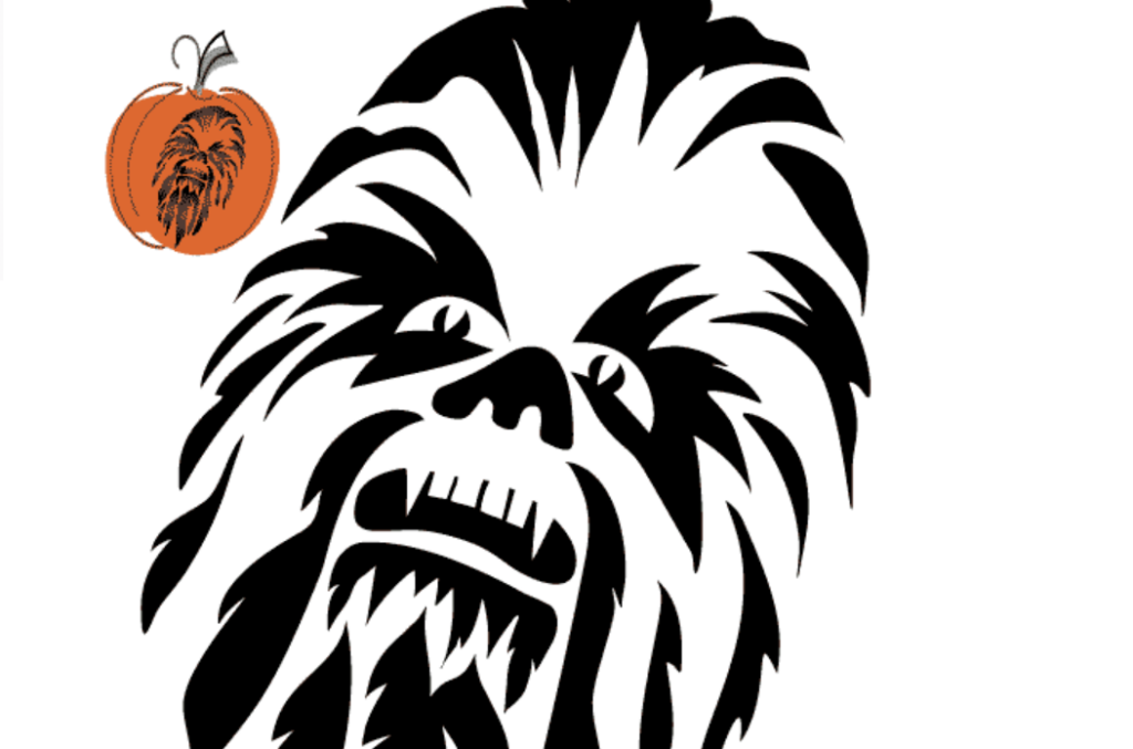 Chewbacca Pumpkin - dateyourspouse.com Chewbacca Star Wars pumpkin carving ideas. | The Dating Divas