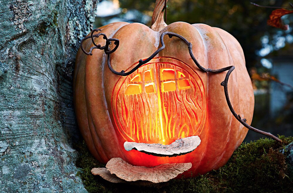 Fairy House Pumpkin - dateyourspouse.com Fairy House easy pumpkin carving ideas. | The Dating Divas