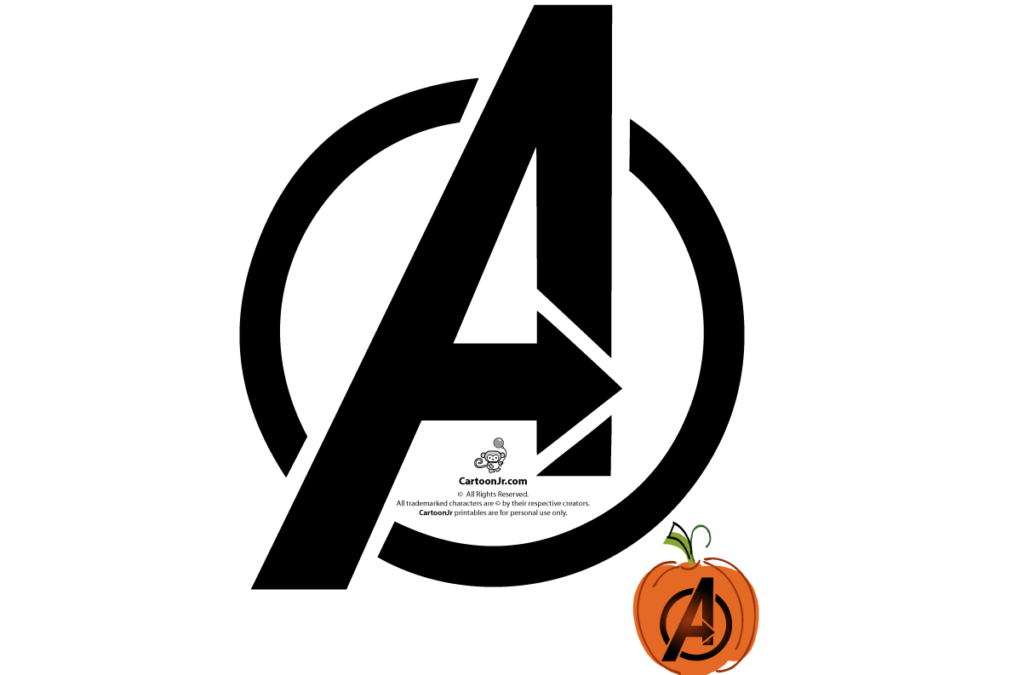 Avengers Pumpkin - dateyourspouse.com Simple, easy pumpkin carving ideas of the Avengers. | The Dating Divas