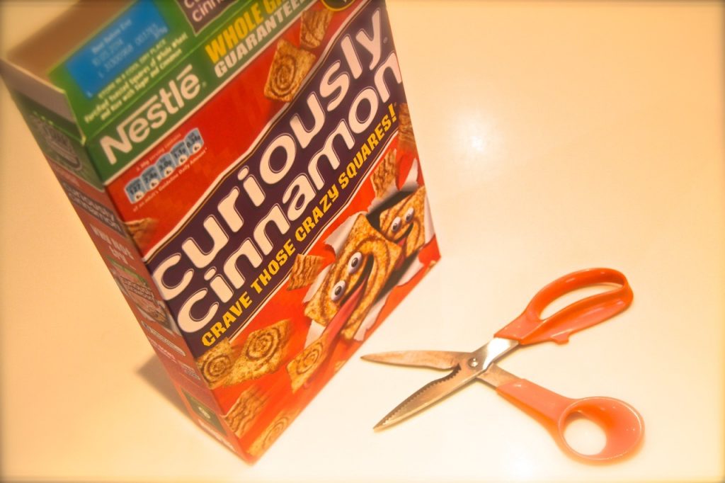 The Cereal Box Game Family Game Night Ideas - dateyourspouse.com At home family game night ideas. | The Dating Divas