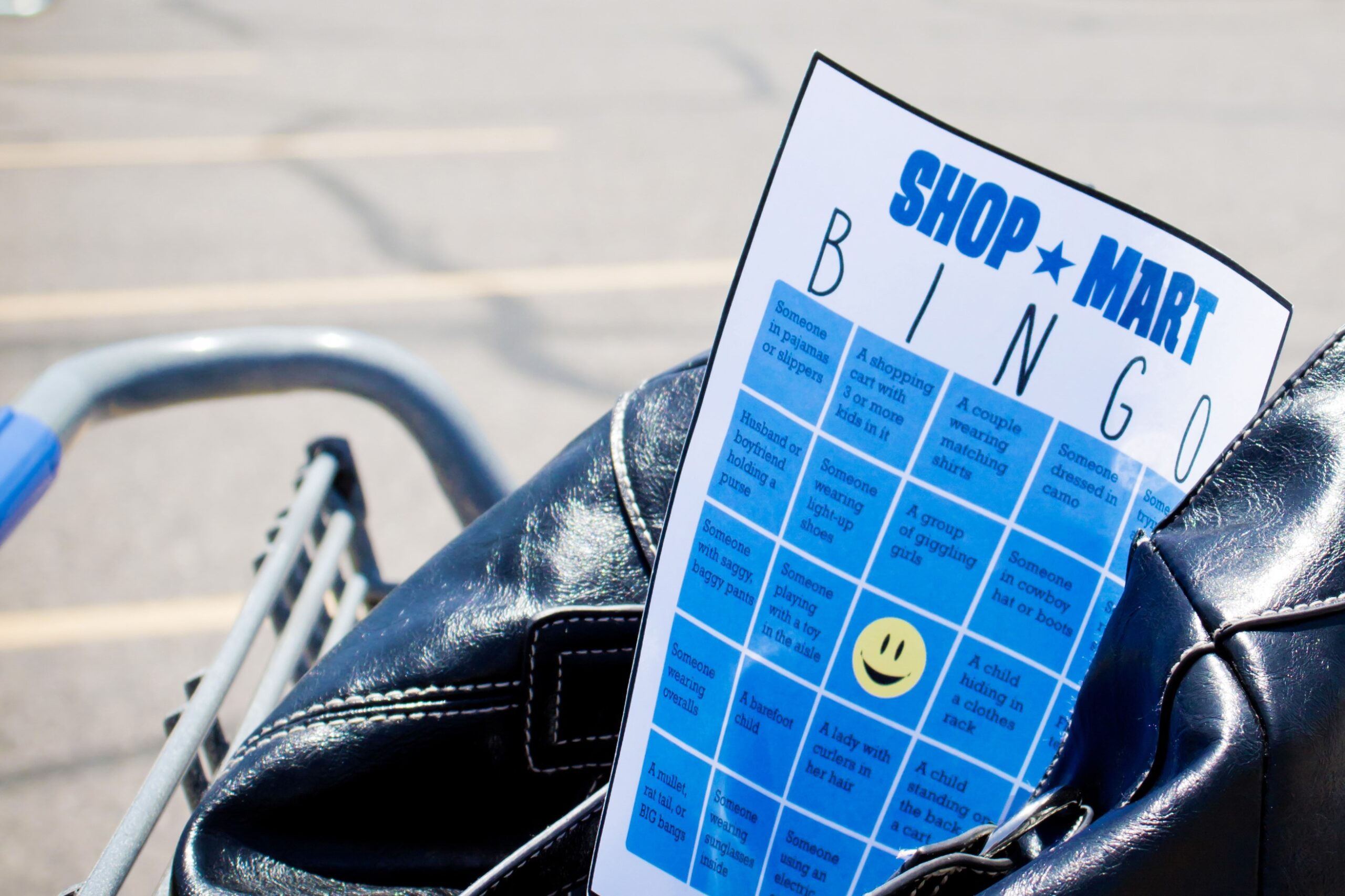 Walmart BINGO Fun Family Games - dateyourspouse.com Fun games to play in walmart or any other large store. | The Dating Divas