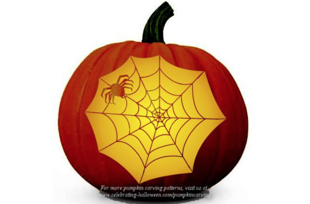 Fall Spider Web Decor - dateyourspouse.com Spider Web Pumpkin Inspiration | The Dating Divas