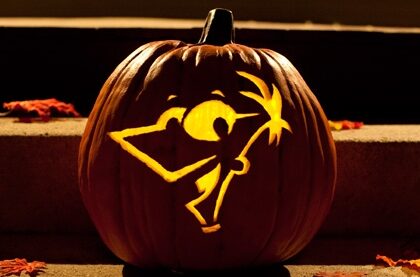 Phineas Pumpkin - dateyourspouse.com Phineas and Ferb Disney printable pumpkin stencils. | The Dating Divas
