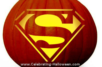 Superman Pumpkin Carving Ideas - dateyourspouse.com Super Man pumpkin stencils for free. | The Dating Divas