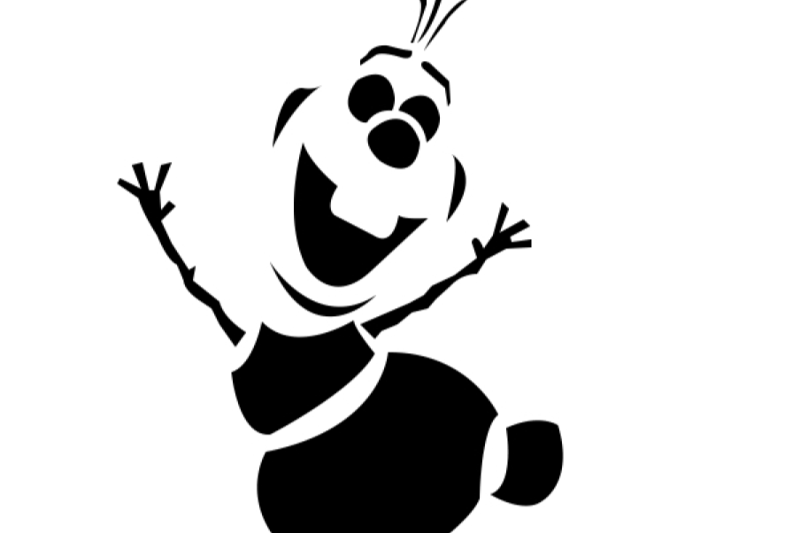 Olaf Pumpkin - dateyourspouse.com Olaf from Frozen Halloween free pumpkin carving stencils. | The Dating Divas