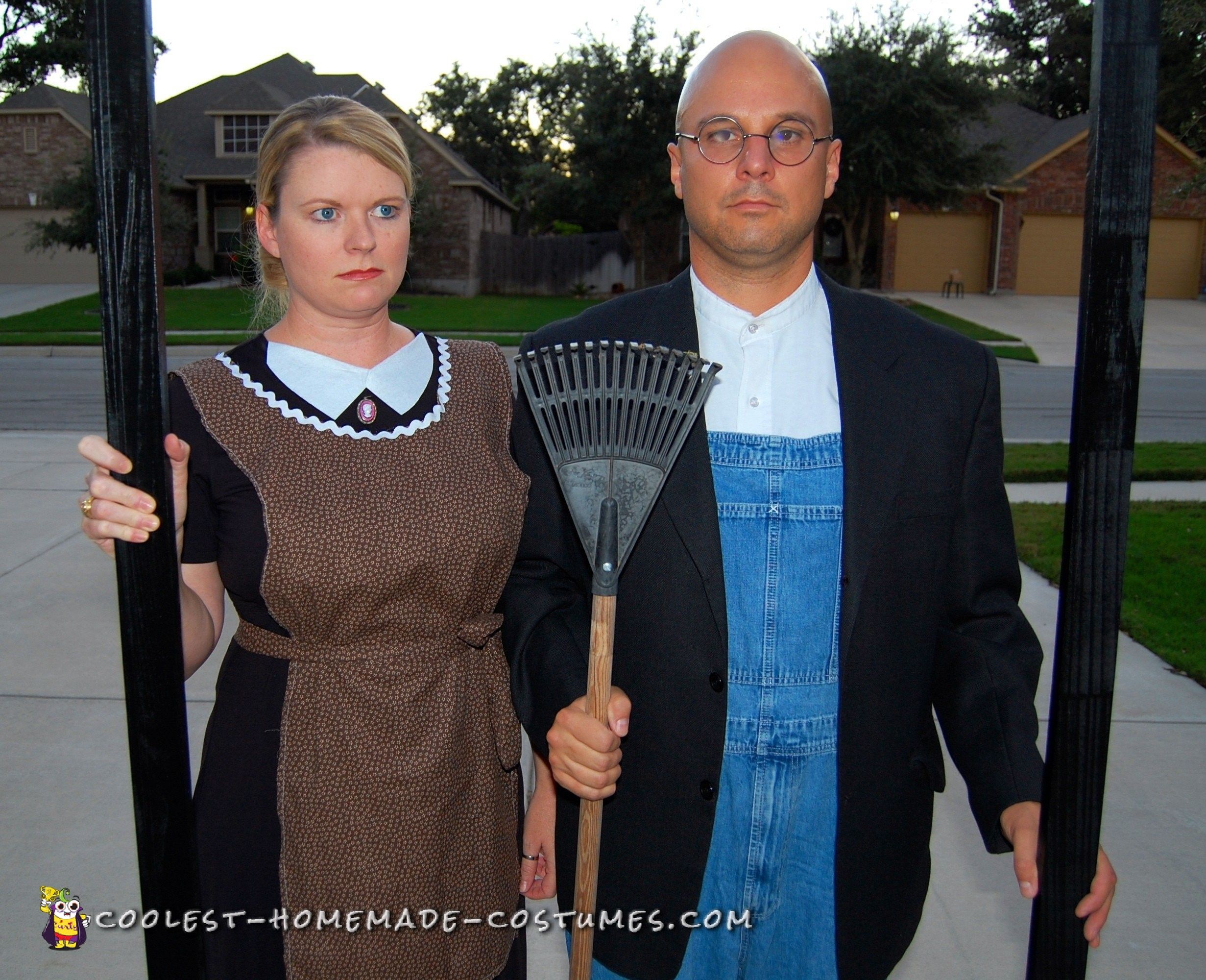 American Gothic Painting Costume 2020 - dateyourspouse.com American gothic painting couples costume for you. | The Dating Divas