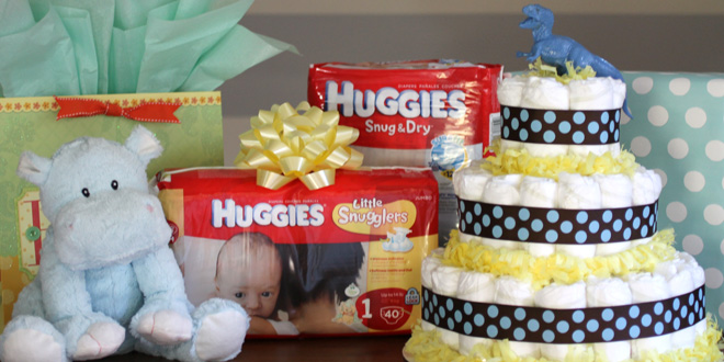 Diaper Shower Idea for Alternative Baby Shower - dateyourspouse.com The most useful gift is the gift of diapers! | The Dating Divas
