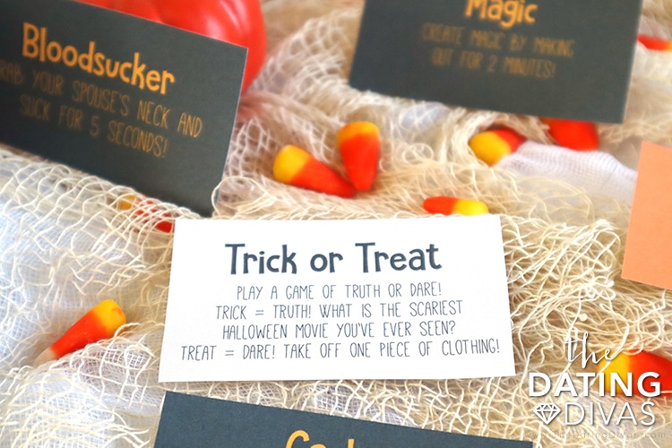 Halloween Bedroom Activity of Truth or Dare - dateyourspouse.com Sexy Halloween Date Night at Home | The Dating Divas