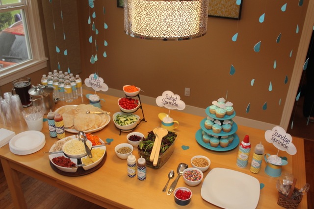 Baby Shower Idea that is just a "Sprinkle" - dateyourspouse.com For 2nd and 3rd babies, a sprinkle is the perfect alternative to a full blown power. | The Dating Divas