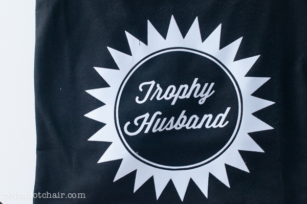 T-shirt Christmas gift idea for him - dateyourspouse.com Trophy Husband T-shirt for an Easy Christmas Gift Idea | The Dating Divas